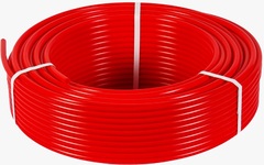Трубы из сшитого полиэтилена РОСТерм PE-Xa EVOH для теплого пола (красный)